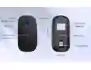 Mouse Inalámbrico Bluetooth Recargable Con Luces Led Negro