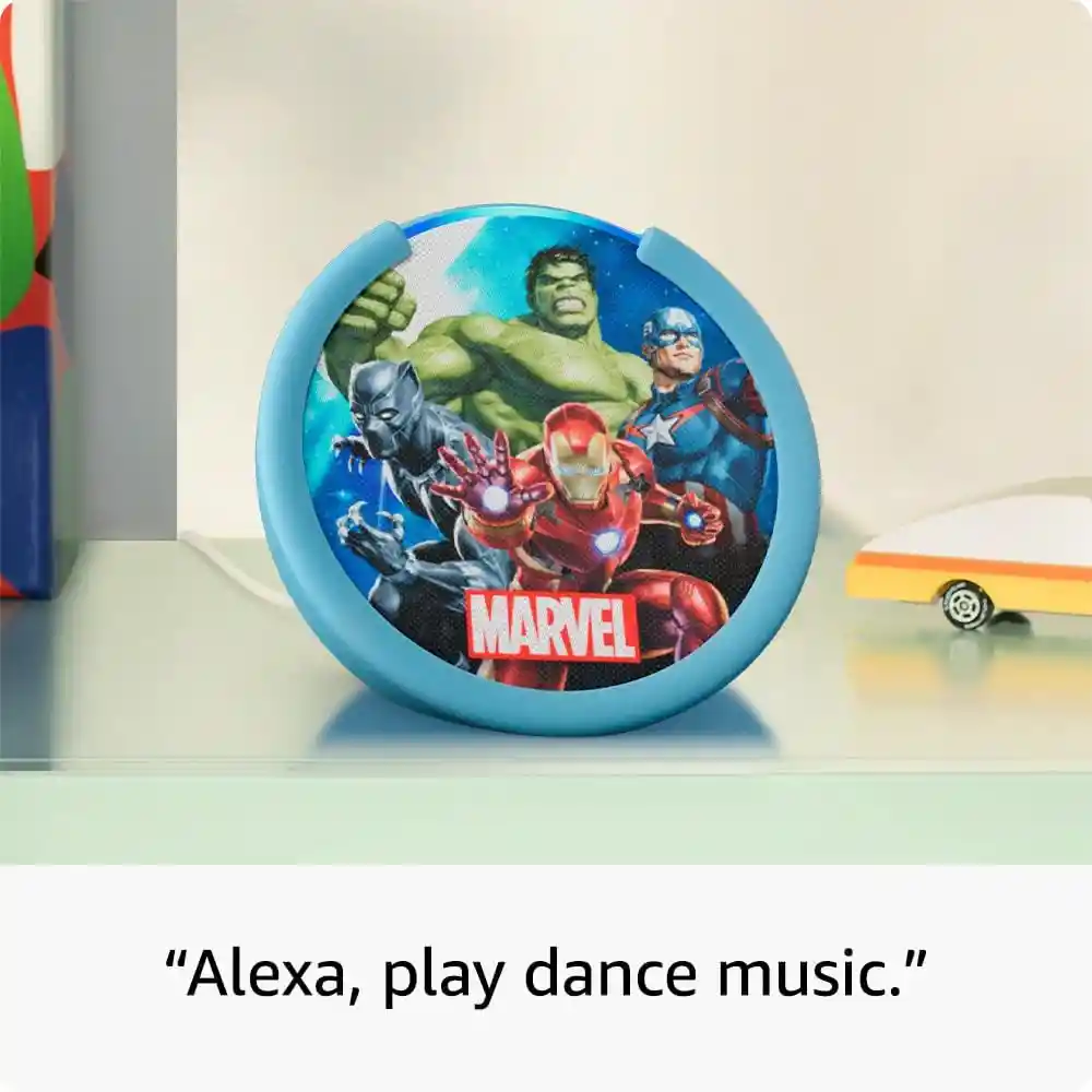 Amazon Echo Pop Kids Alexa Asistente Inteligente Princesas De Disney