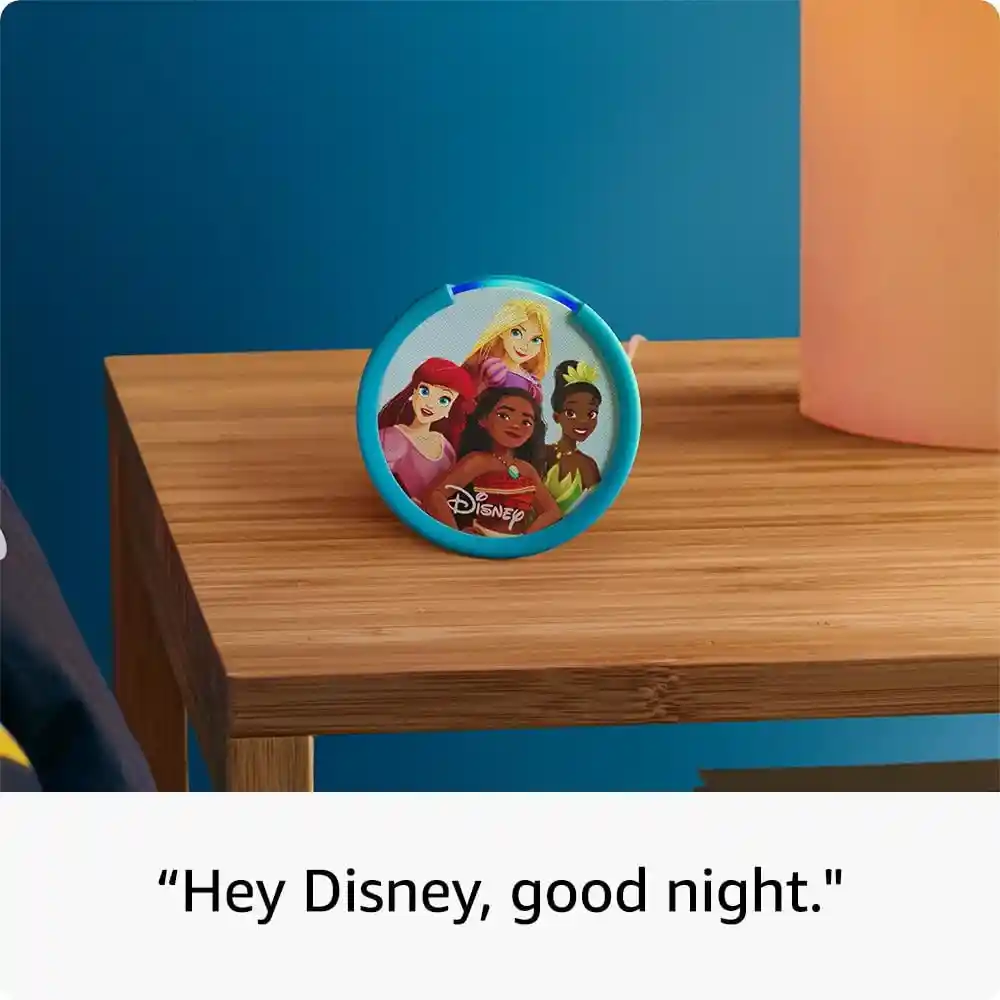 Amazon Echo Pop Kids Alexa Asistente Inteligente Princesas De Disney