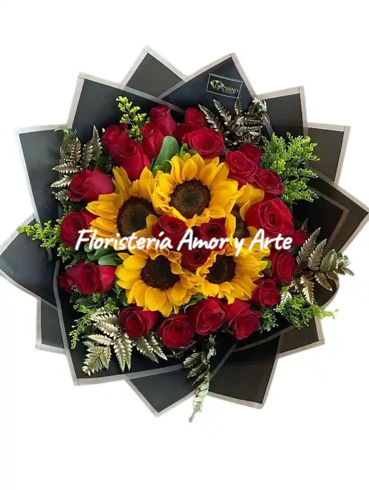Resplandese Entre Rosas Y Girasoles