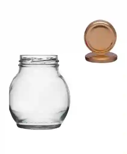 Frasco Vidrio 255 Ml, Frasco Bombillo 255 Ml, Envase Vidrio 255ml