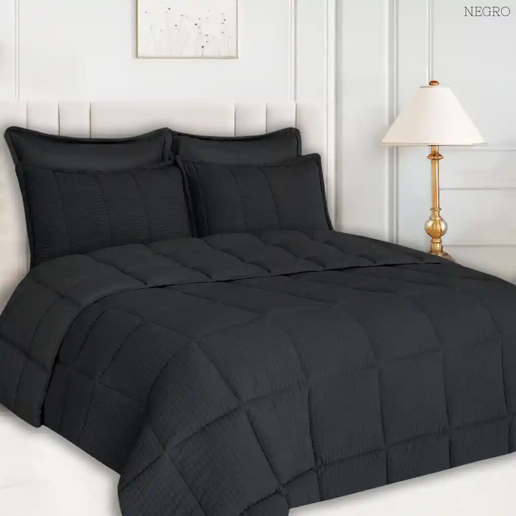 Plumón Doble Negro 3 Piezas