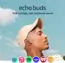 Amazon Echo Buds (modelo Más Reciente), Audífonos Inalámbricos Con Bluetooth 5.2 Y Alexa, Personalización De Audio, Multipunto, 20 Horas De Batería Con Estuche Cargador, Resistentes Al Sudor, Negro