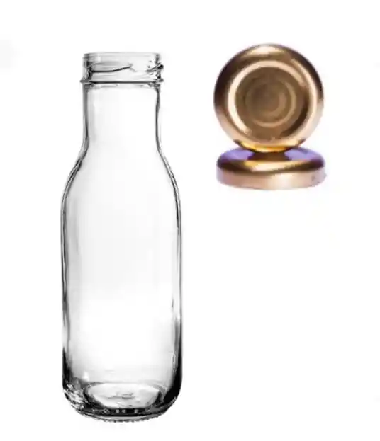 Botella Vidrio 250 Ml, Envase Vidrio 250 Ml