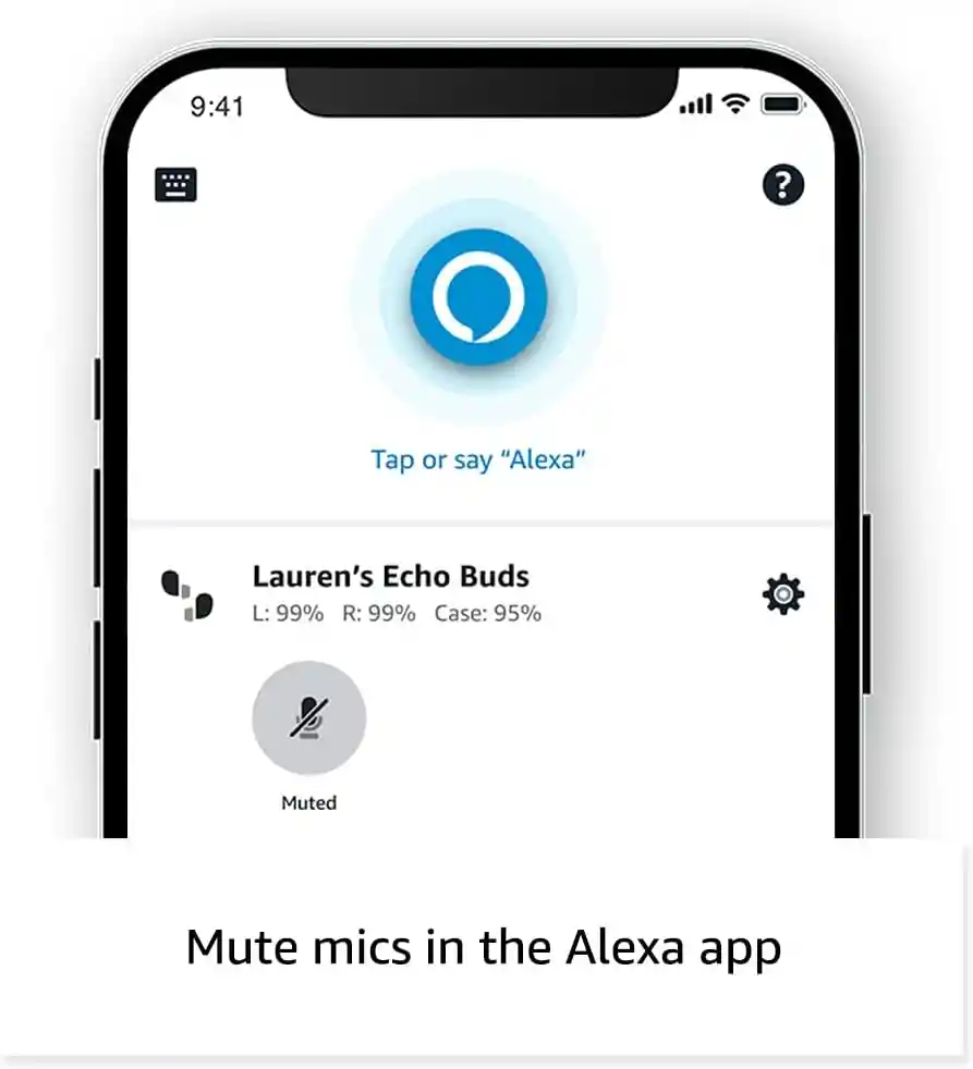 Amazon Echo Buds Audífonos Inalámbricos Bluetooth Compatible Con Alexa Blanco