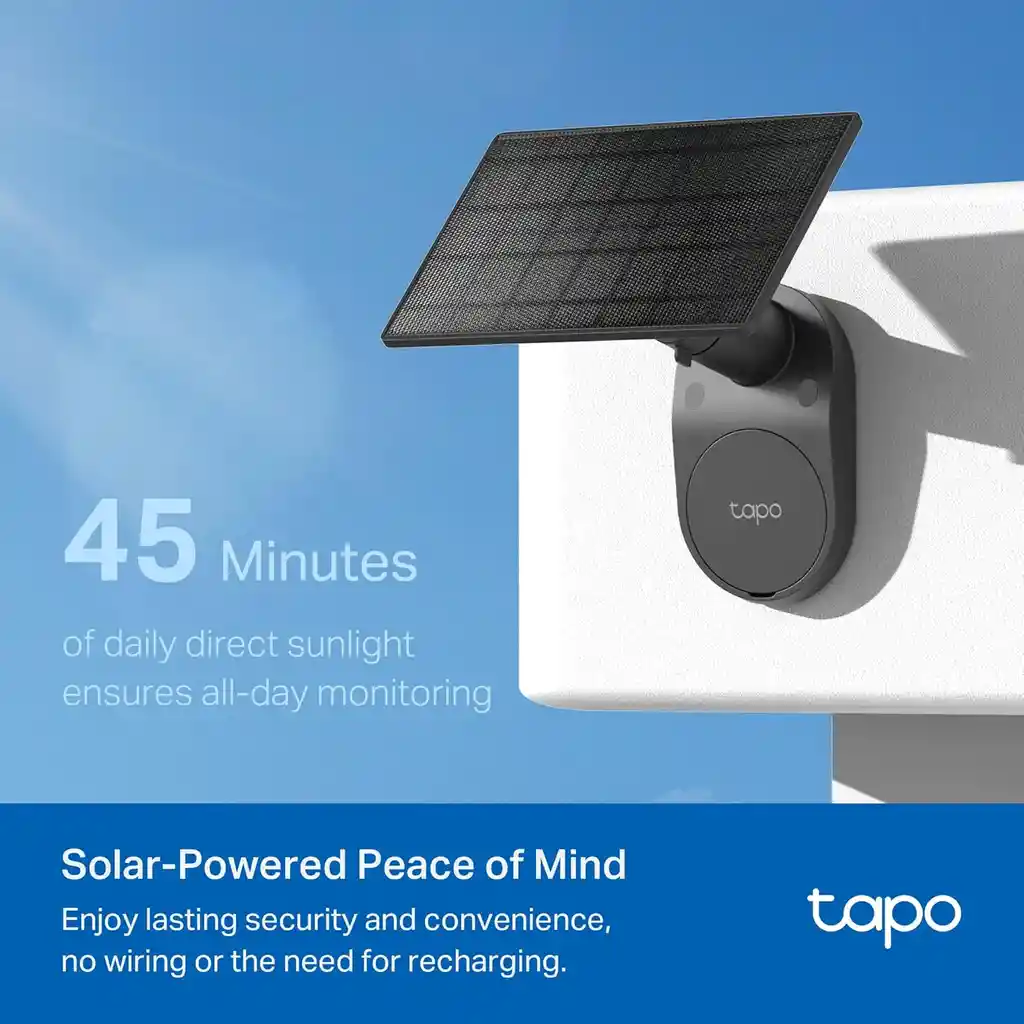 Cámara Solar Tapo C403: Seguridad Inalámbrica Para Exteriores