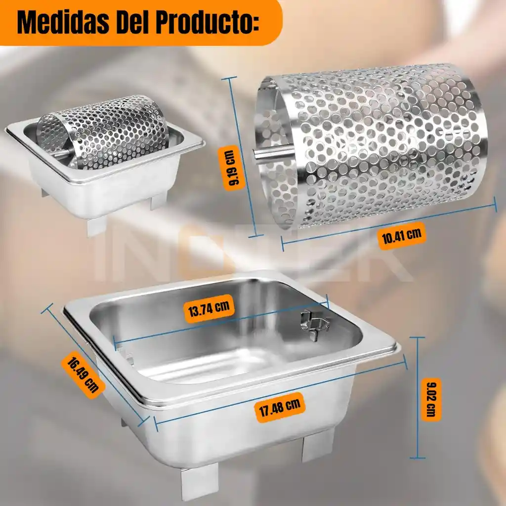 Rodillo Esparcidor De Mantequilla Profesional De Acero Inoxidable | Butter Roller Pro