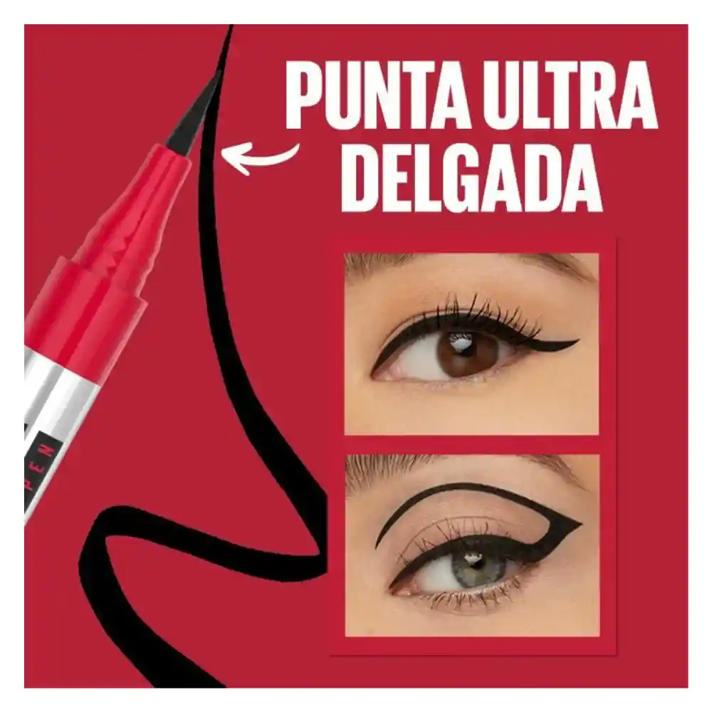 Delineador Para Ojos Maybelline Tattoo Liner Pen Negro