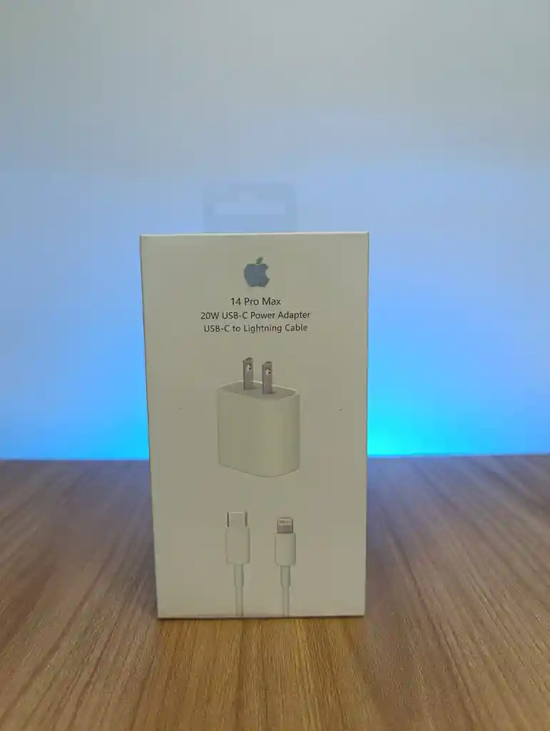 Cargador Iphone 20w Usb A Lightning