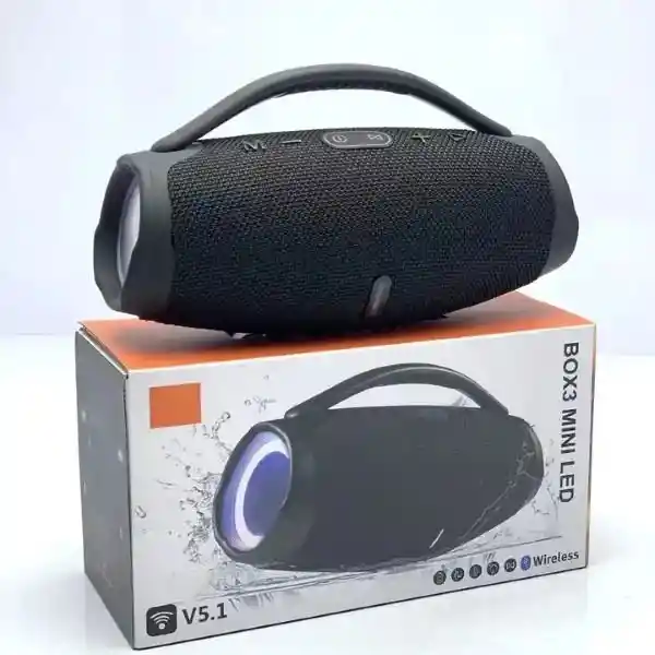 Parlante Box 3 Mini Led