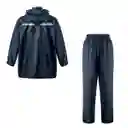 Impermeable Moto Lluvia 2tr Pro Liviano Tipo Sudadera Azul Oscuro 668