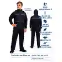 Impermeable Moto Lluvia 2tr Pro Liviano Tipo Sudadera Azul Oscuro 668