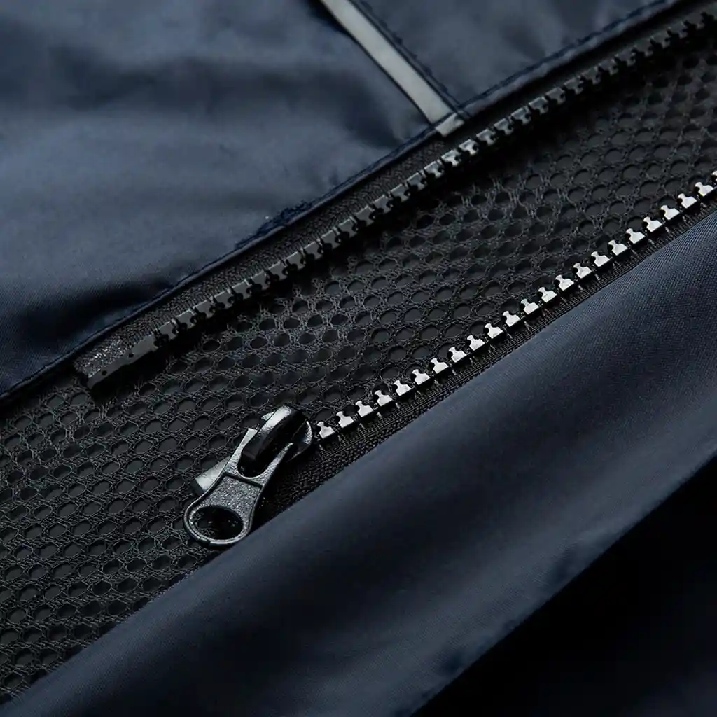 Impermeable Moto Lluvia 2tr Pro Liviano Tipo Sudadera Azul Oscuro 668