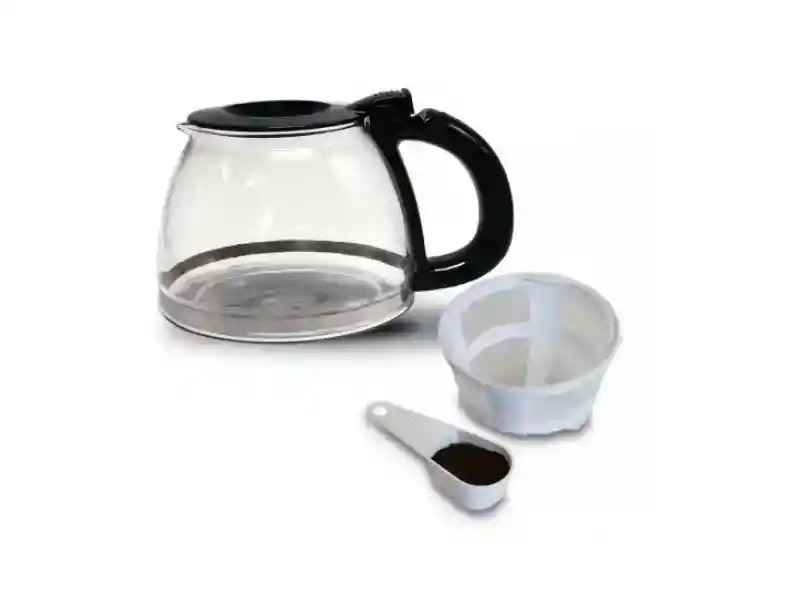 Cafetera 12 Tazas Con Jarra De Vidrio He-7031