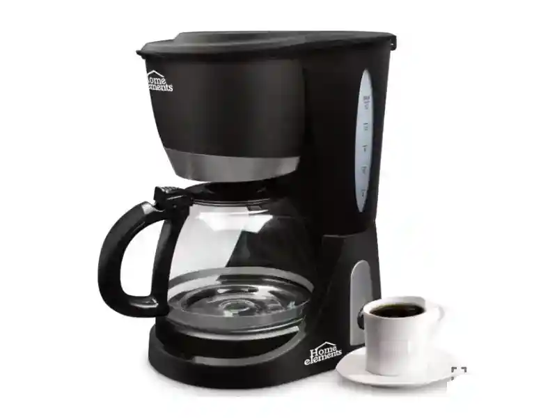Cafetera 12 Tazas Con Jarra De Vidrio He-7031