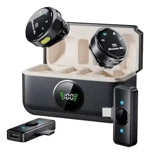 Microfono De Solapa Inalambrico K31 Pro / Lightning - Tipo C