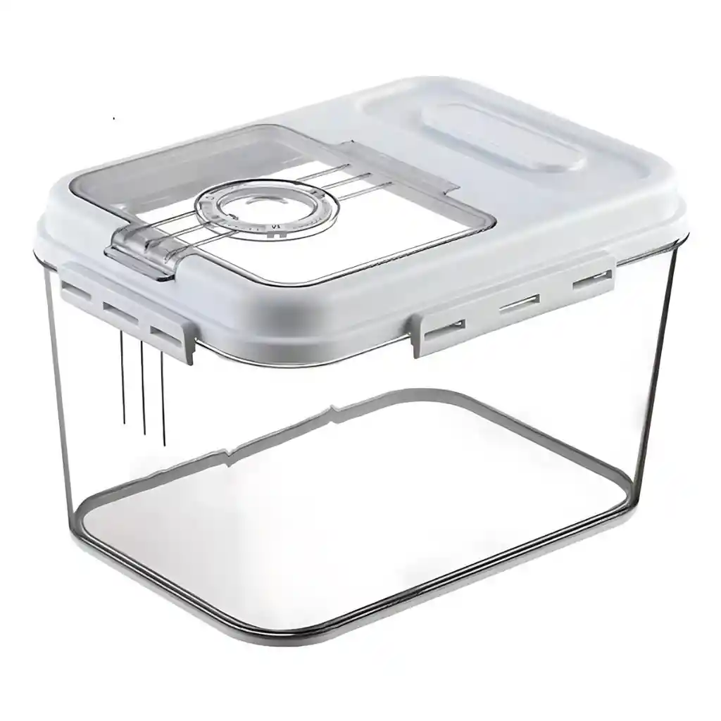 Cubo De Almacenamiento De Arroz De 30 Libras