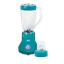 Licuadora + Picatodo 2 Velocidades Vaso Plástico Color Azul Turquesa Home Elements He-2819at