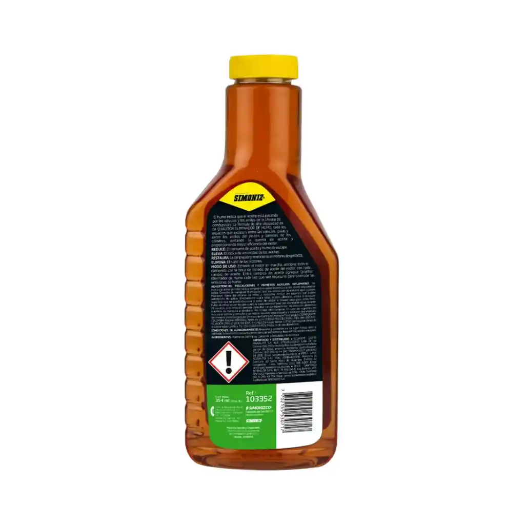 Aditivo Qualitor Eliminador De Humo Simoniz - 354ml