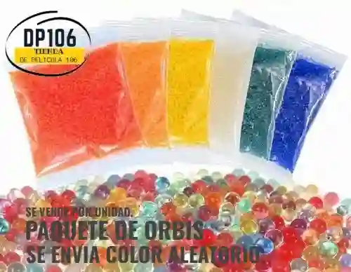 Balas Hidro Gel Paquete De Orbis Para Armas De Juguete Hidrogel