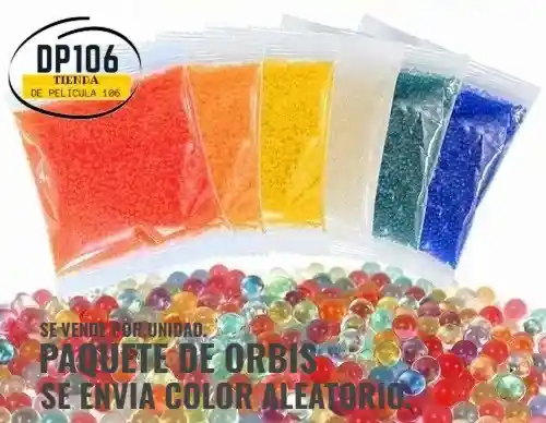 Balas Hidro Gel Paquete De Orbis Para Armas De Juguete Hidrogel