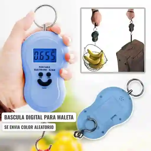 Bascula Digital Gramera Tipo Romana 50 Kg / Maleta
