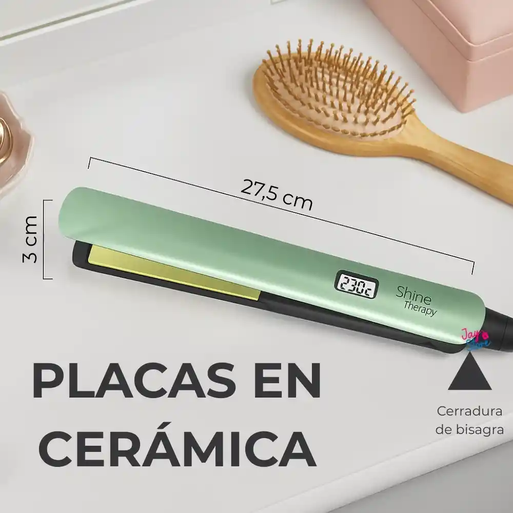 Plancha Alisadora De Cabello Infusión Agucate Con Macadamia