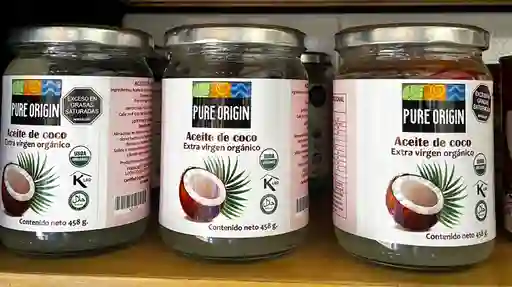 Aceite De Coco Extra Virgen Organico