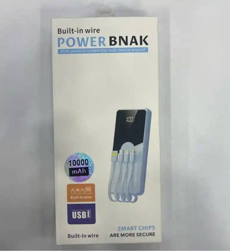 Power Bank 10 Mil Amp Carga Rápida
