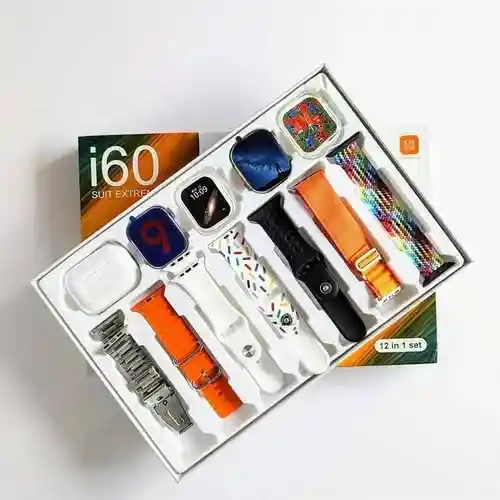 Doble Reloj I60 Ultra 2 Tipo Smartwatch – Ideal Pareja O Regalo