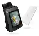Mochila Publicitaria Pantalla Led Full Color 1280x768 Power Bank Usb Mochila Interactiva