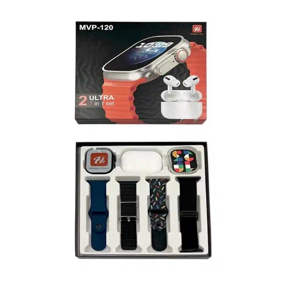 Kit De Reloj Inteligente Deportivo – Pantalla Táctil Y Accesorios