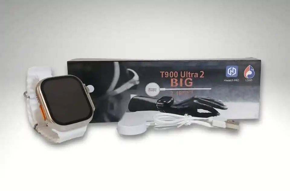 Smartwatch Estilo Deportivo T900 – Full Pantalla
