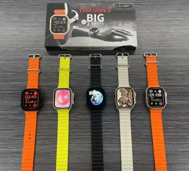 Smartwatch Estilo Deportivo T900 – Full Pantalla