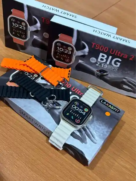 Smartwatch Estilo Deportivo T900 – Full Pantalla