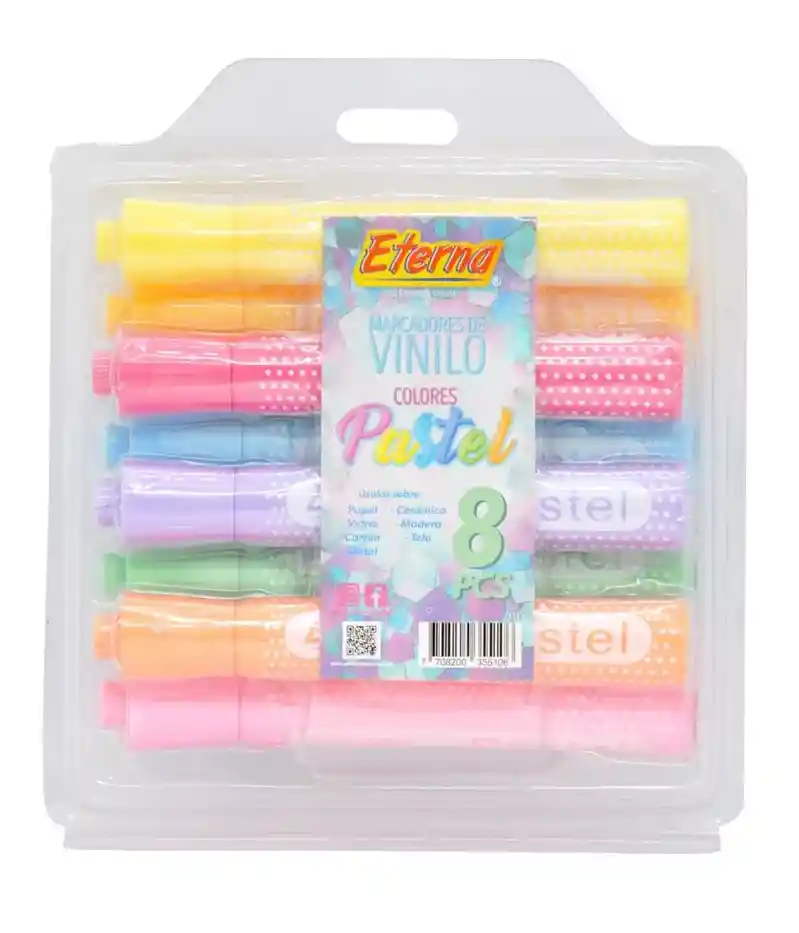 Marcador De Vinilo Pastel