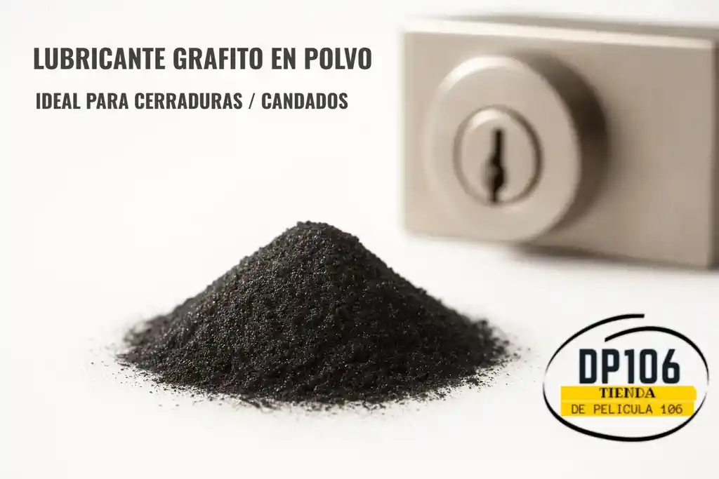 Lubricante Grafito En Polvo Para Chapas / Cerraduras