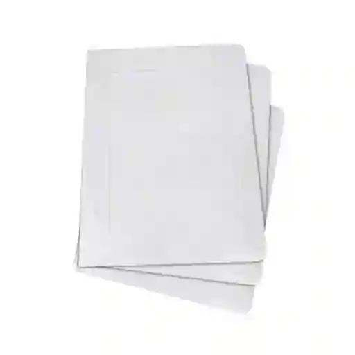 Carpeta De Presentación Tamaño Carta Blanca X Unidad
