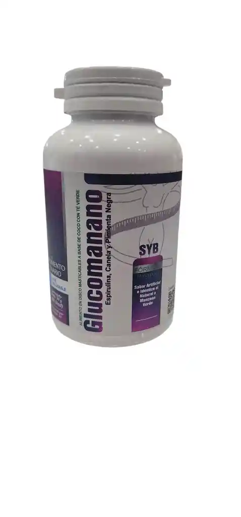 Glucomanano, Espirulina, Canela Y Pimienta Negra