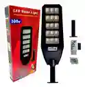 Lámpara Solar Led 300w Para Exterior Con Control Remoto
