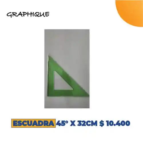 Escuadra De 45° X 32 Cm
