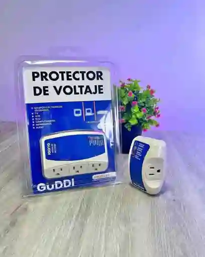 Protector De Voltaje De 3 Puestos – Protege Tus Equipos Electrónicos 🔌