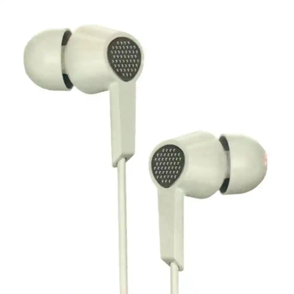 Audífonos Alámbricos Pzx Modelo 1531 Color Blanco