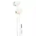 Audífonos Alámbricos Doble Parlante Pzx 1529 Color Blanco