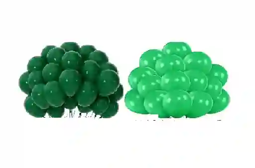 Globo R12 X 12 Und Tonos Verdes Se Envia De Acuerdo A Disponibilidad En Tienda