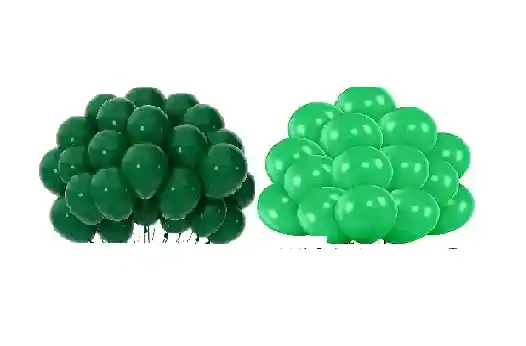 Globo R12 X 12 Und Tonos Verdes Se Envia De Acuerdo A Disponibilidad En Tienda