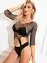 Lencería De Malla Brillante Para Mujer, Lencería Sexy De Malla Con Diamantes De Imitación,
