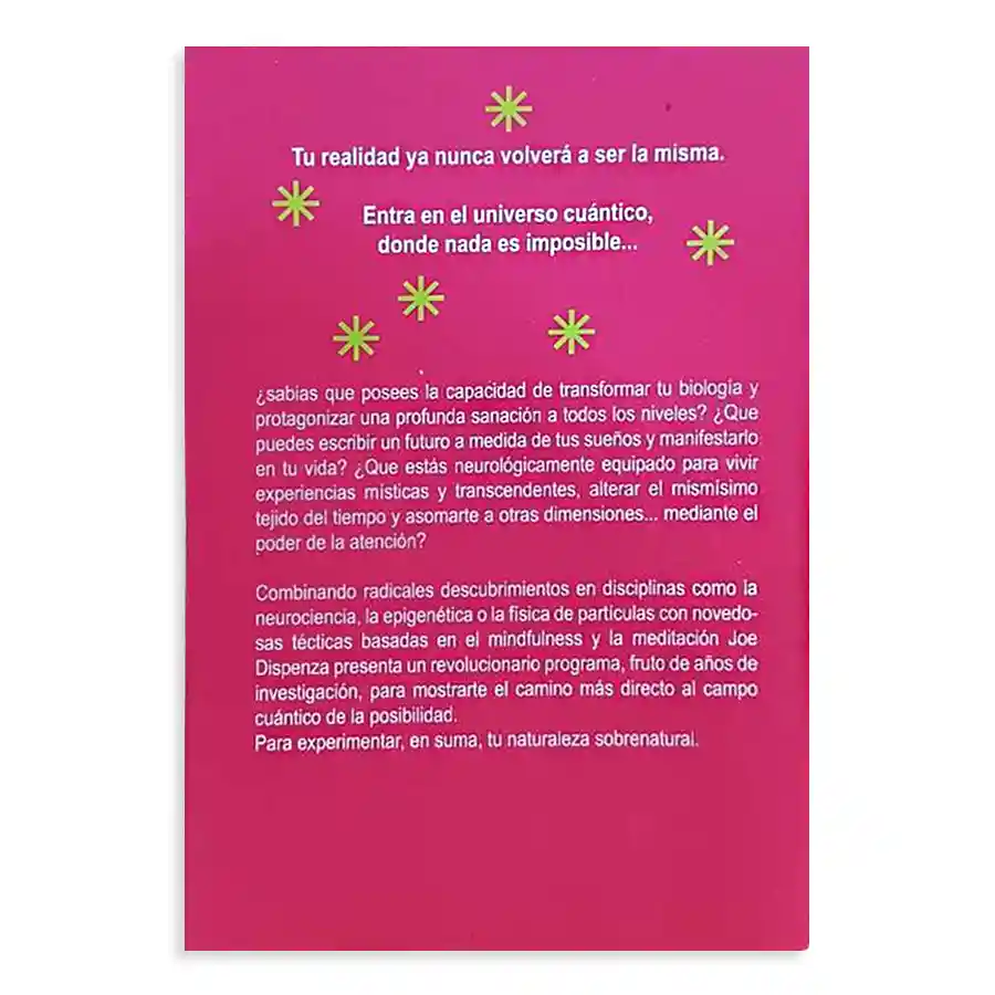 Sobrenatural Ed. Bolsillo - Joe Dispenza | Nada Es Imposible