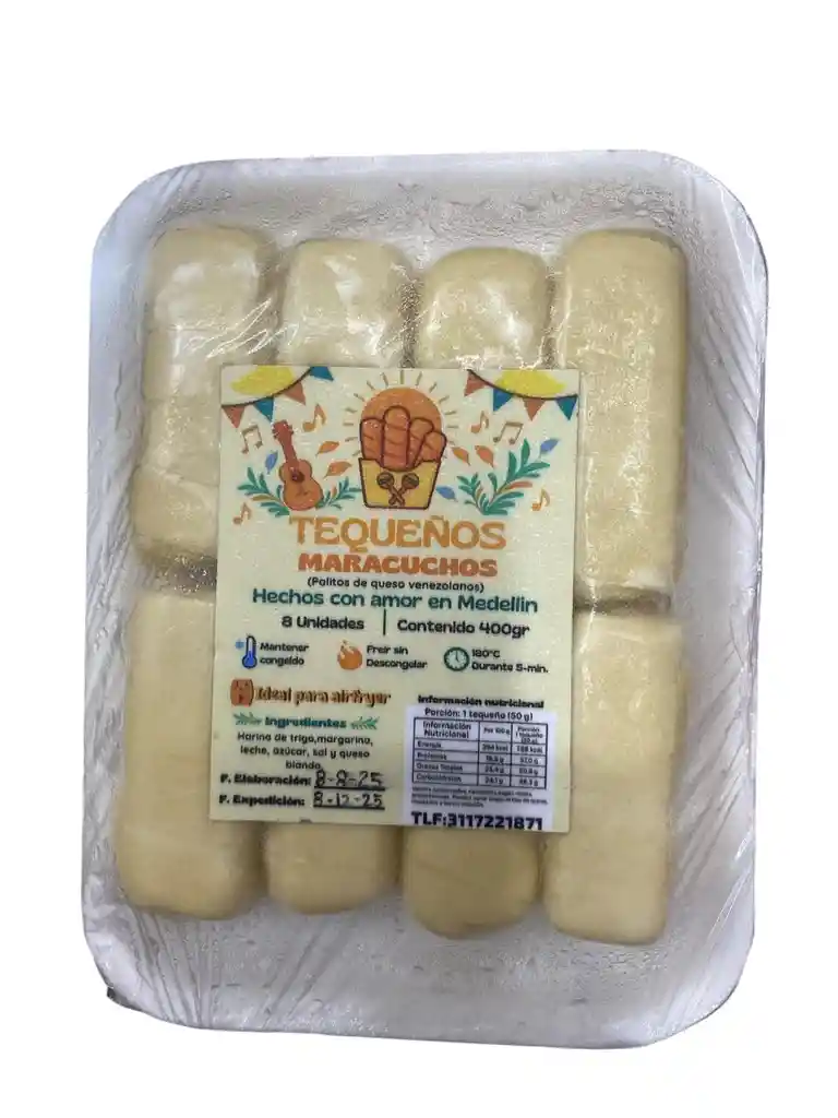 Palitos De Queso Tequeños Maracuchos 400gr