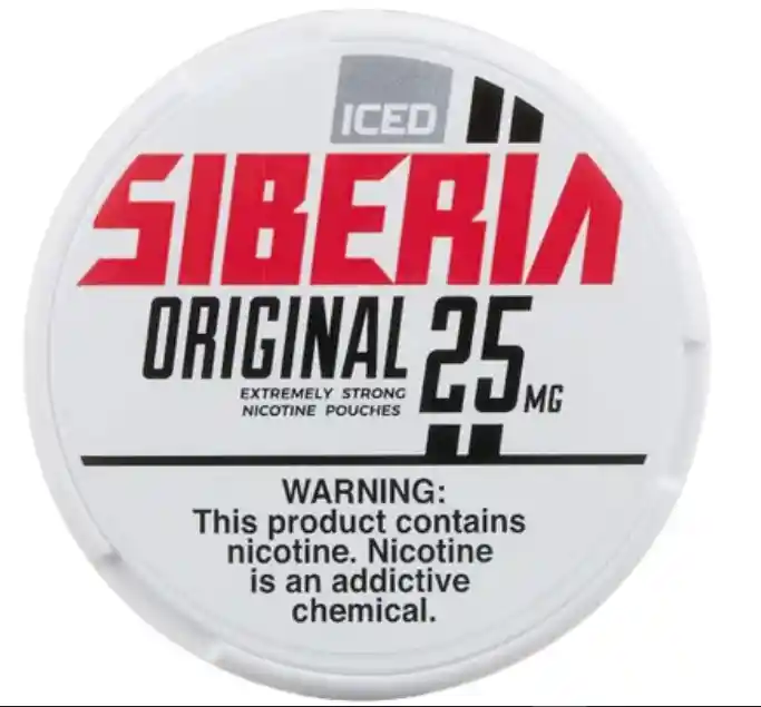 Pouches Siberia Mint Regular 25mg (promo Paga 2 Lleva 3)